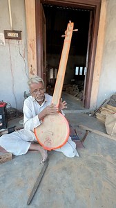 Amazing art: Making a unique musical instrument associated with Goddess Saraswati | Amazing Rajasthani