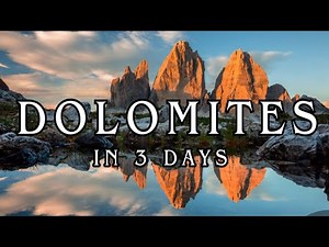 Italian Dolomites 3 day travel guide 🇮🇹