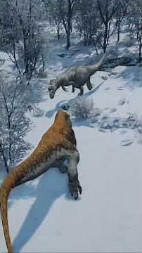 T-rex VS Indominus rex 🔥🦖 #tyrannosaurusrex #indominusrex #theisle #dinosaurios