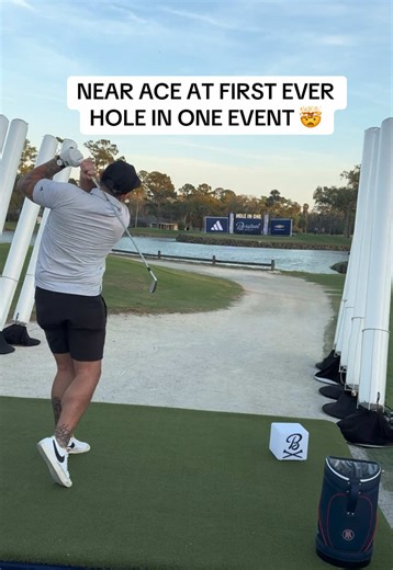 Incredible Bounce Shot for $1000 Prize at Hole in One Challenge