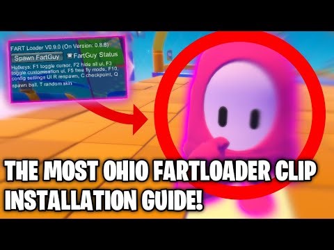 FART Loader free YouTube installation Tutorial (my Fall Guys mod)