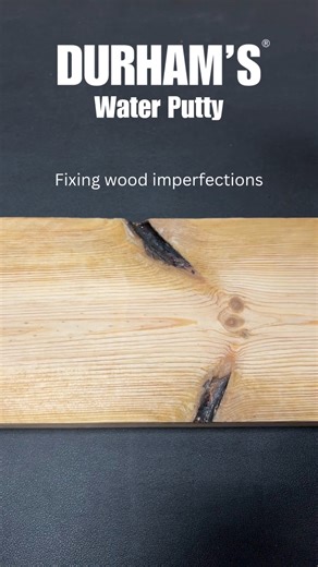 19 reactions · 4 comments | Imperfections in wood are no match for Durham’s® Water Putty! Repair problem areas in your lumber for a seamless finish on your next project. #woodwork #woodrepair #DurhamsWaterPutty | Durham's Water Putty | Facebook