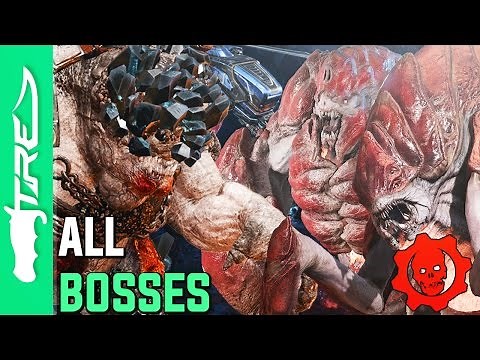 Gears of War 4 Horde Mode 3.0 Gameplay - ALL Boss Waves Gameplay (Gears of War 4 Horde Mode 3.0)