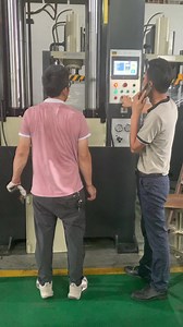 500 Ton Hydraulic Press Working Video（cold forging press hot forging press） Email:yh01@yhhydraulic.com Whatsapp:+86 13925853679 contact Jerry | Yihui Hydraulic | Facebook