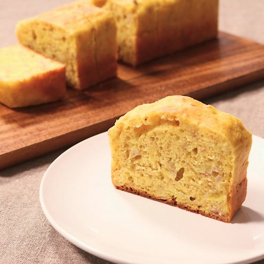 材料3つで簡単！HMで作るバナナケーキ 作り方・レシピ | クラシル