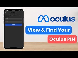 How to View Your Oculus PIN