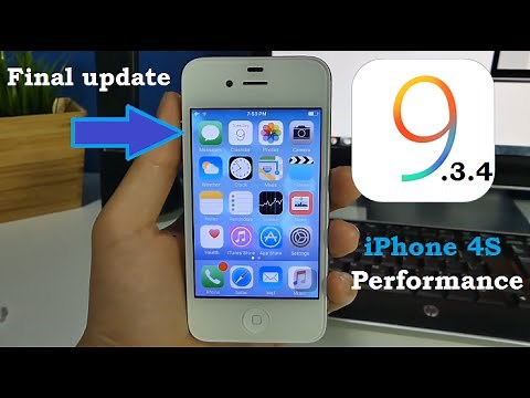 iPhone 4S iOS 9.3.4 Performance - Final Update