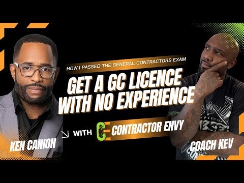How I Passed the General Contractor License Exam With NO Experience #construction #northcarolina