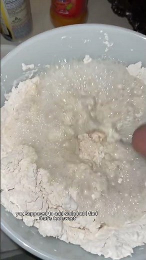 Making biscuits that are so easy using pancake mix