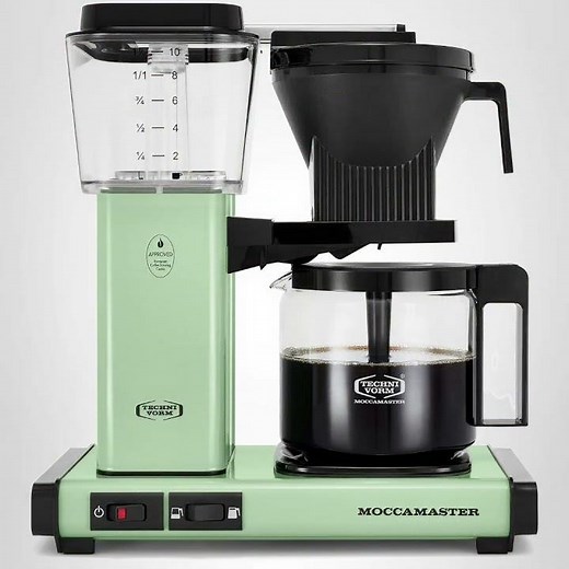 Moccamaster Pistachio Coffee Maker – Available on Amazon
