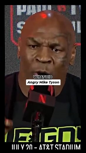 Reality Ignites | 🥊 Mike Tyson Gets Angry Over Journalist’s Question – Raw, Real & Unfiltered 🎤🔥 During an interview, a journalist asked Mike Tyson a... | Instagram