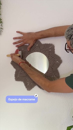 Crea un Espejo de Macramé en 9 Pasos
