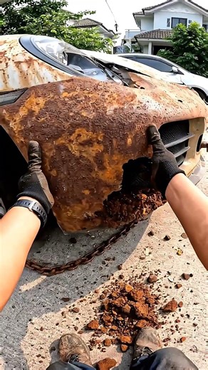 Abandoned Porsche 911 GT3 Arrives Home After Years in the Forest | Rust Restoration POV