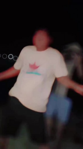 Beach Night Dance Party with Friends