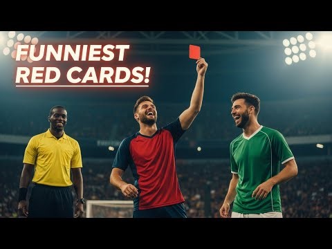 Funniest Red Cards In Football