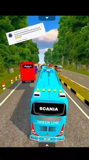 গ্রীন লাইন বাসের বাউলি 😱😱 bus simulator Bangladesh #shorts