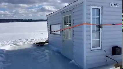 8K views · 61 reactions | Currently on Callander Bay, at least one ice shack (and outhouse) remains. | Yourtv North Bay | Facebook