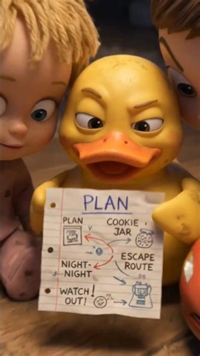 🦆 "Duck Ka Badla — Toys Ne Li Revenge! 😂"#trending #shortsfeed #viralvideo #funniestvideo #funnyreel
