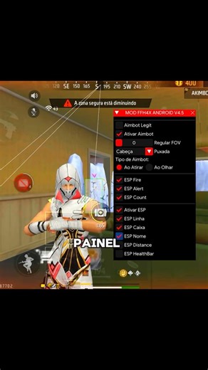 Painel Uriel Xiter permanente 💀⚙️🔥 #freefire #sensibilidade #sensibilidade free fire #sensi #xit