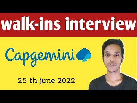 walkins interview in Capgemini for Kolkata location || customer support jobs in Capgemini.