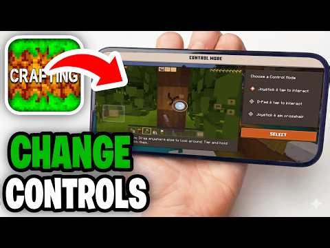 How To Change Controls In Crafting And Building! - Tutorial