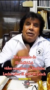 Un recuerdo de #ElImpala video completo #Youtube #LuchaLibreElArteDeGotch https://youtu.be/7I0R01QJhjU #Suscribete 🔔👈 | Lucha Libre El Arte de Gotch