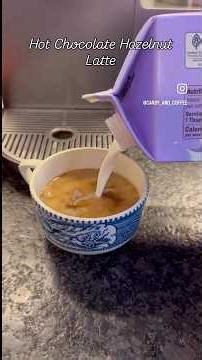 Hot Chocolate Hazelnut Latte