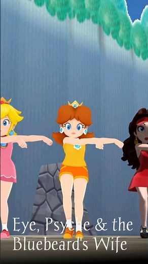 💖 【MMD】 How the Mario Ladies walking through the hallway 💖 #shorts