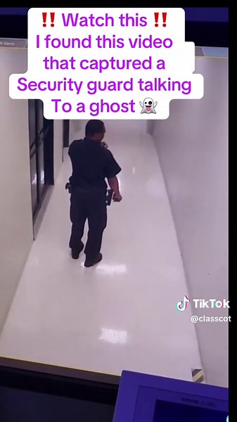 Security Guard Converses with Ghost: Paranormal Encounter
