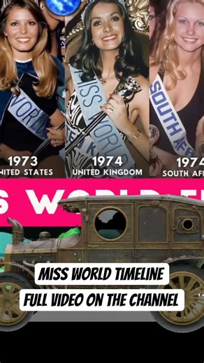 miss world winners from 1951- 2025#missworld #missuniverse