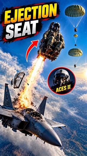 How Does a Fighter Pilot Escape a Crashing Jet? ✈️