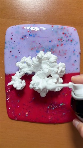 Mixing Slime Shaving Foam | Satisfying ASMR #asmr #slimes #satisfyingvideo #fyp #funny