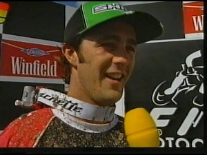 The epic interview with Jeff Emig after race 1 at Nismes MXdN 1997 and wondering if it rained 😂 #90smx #90smoto #90smotocross | 90s Motocross
