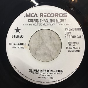 Olivia Newton-John - Deeper Than The Night