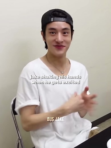 Cute Moments of Jake from ENHYPEN | Handshakes and Excitement