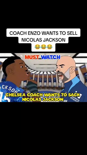Chelsea Preparing To Face Liverpool 😂⚽⚔️ #chelsea #liverpool #nicolasjackson #funny #animation #football