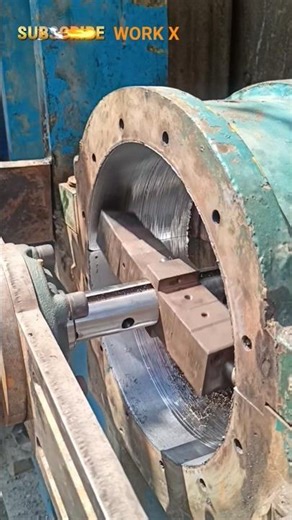 Line Boring the Bolder Case | Bearing Seat Repair on Line Boring Machine | Workshop Project