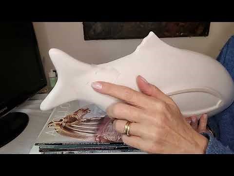 How To Repair Chips And Cracks in Porcelain And Ceramics #ceramics #restoration #porcelain #repair