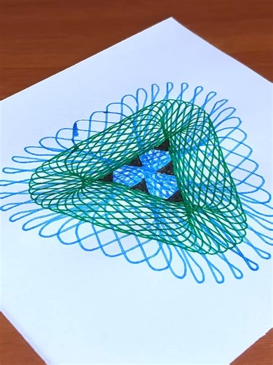 Mind-Bending Infinite Symmetry Spirograph Art