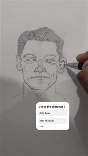 Step by step WWE portrait drawing 🔥((🙏🙏 Sorry for late Video)) Enjoy this video and comment