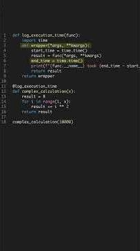 Decorators in 60 Secs - Speed Boost #shorts