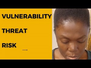 Vulnerability, Threat and Risk.