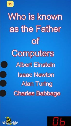 Who is known as the Father of Computers#shorts