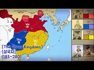 The Mappings of Three Kingdoms Period (183~280) Every year
