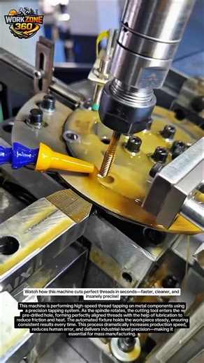 This Machine Threads Bolts PERFECTLY in Seconds… No Human Can Beat This!