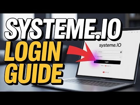 How to Login to Systeme.io – Build Funnels and Email Campaigns