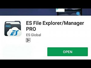 How to download es file explorer pro for free
