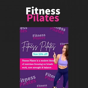 Our featured Fitness Pilates class of the day is with...