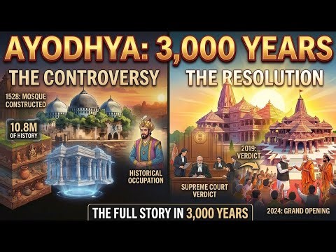 Ayodhya Ram Mandir Full History | Babri Masjid to Supreme Court Verdict 2019 Explained