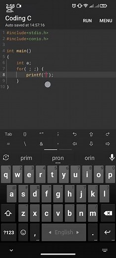 print Infinity number using loop | HSC ICT | C Programming #coding #hscict #cprogramming